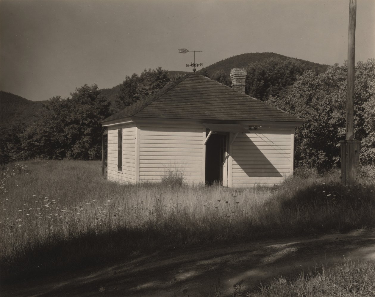 Det lille huset ved Lake George av Alfred Stieglitz