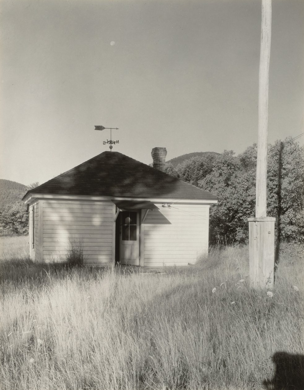 Lite hus, Lake George av Alfred Stieglitz