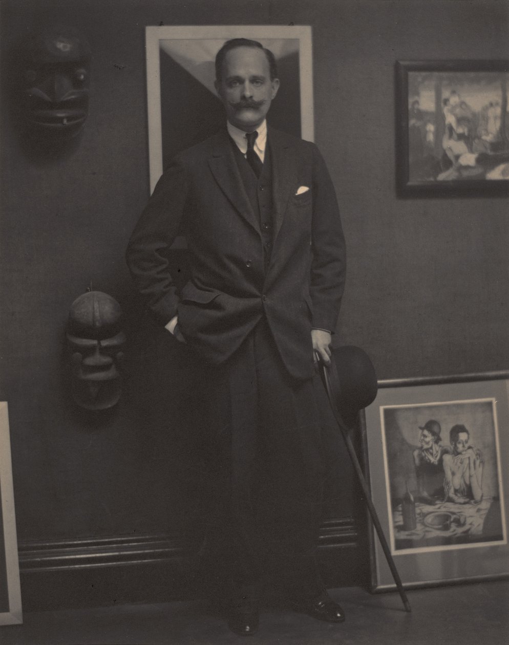 Marius de Zayas av Alfred Stieglitz
