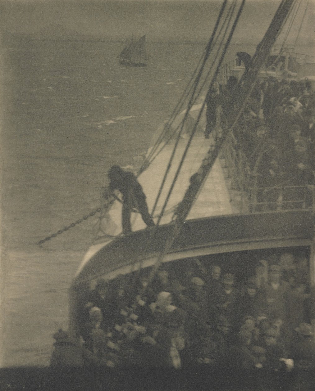Nærmer seg land av Alfred Stieglitz
