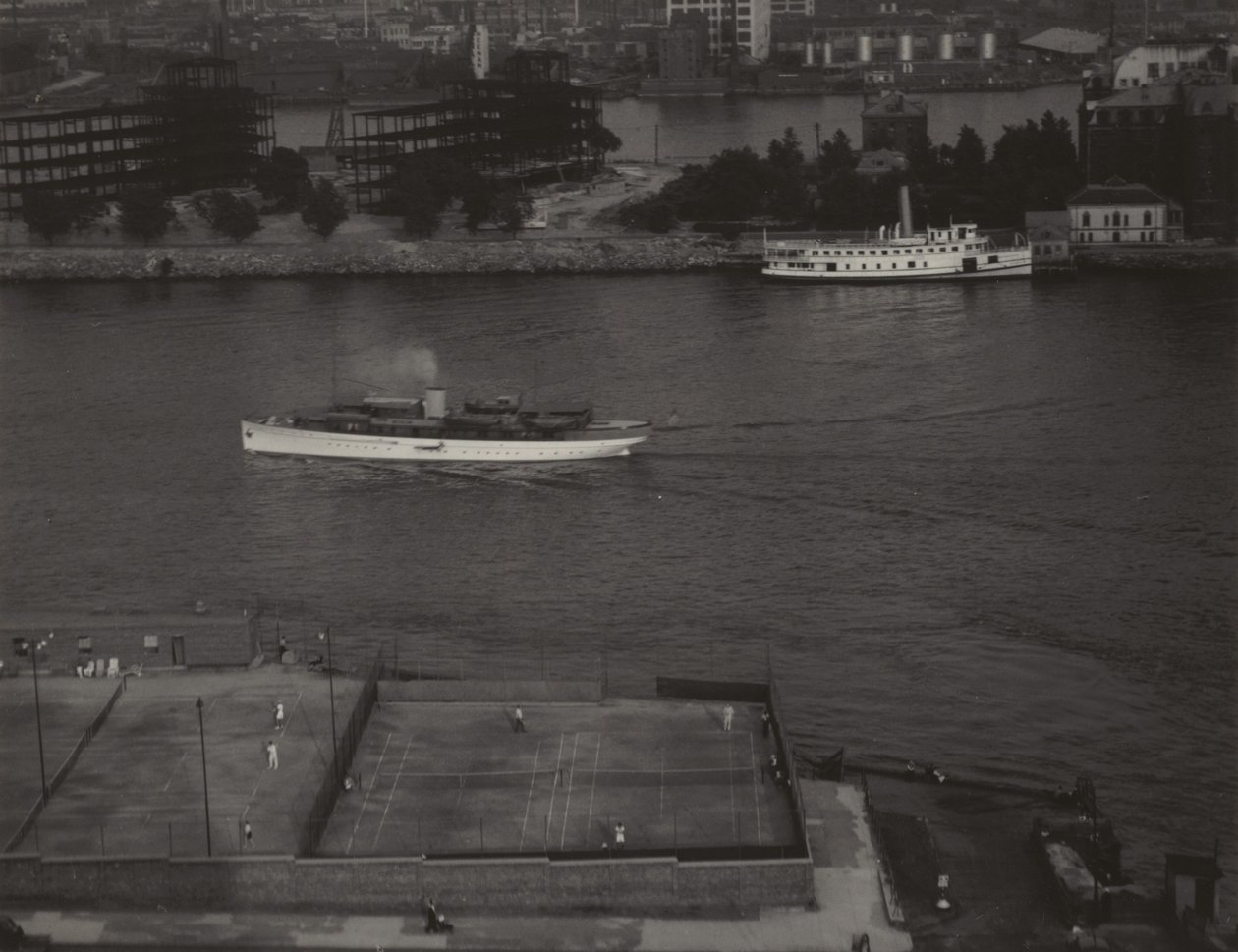 New York fra 405 E 54th Street av Alfred Stieglitz