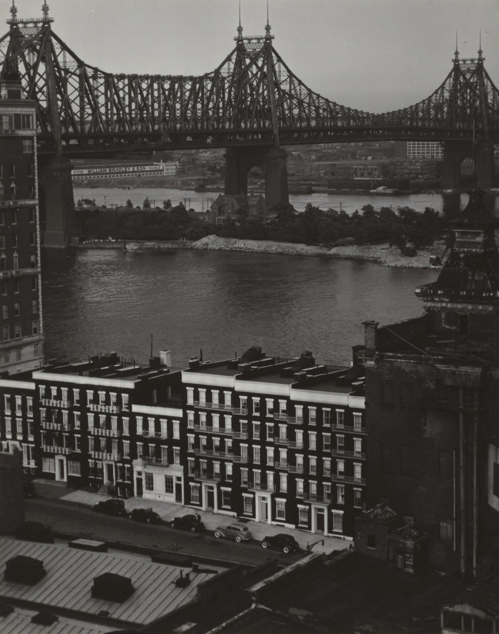New York fra 405 E 54th Street av Alfred Stieglitz