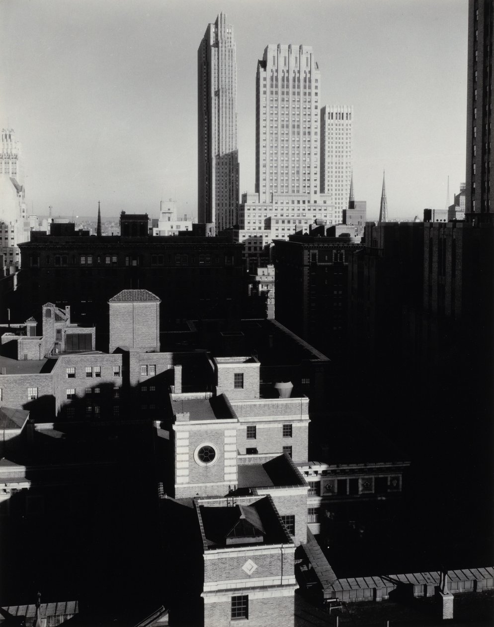 New York sett fra Shelton av Alfred Stieglitz