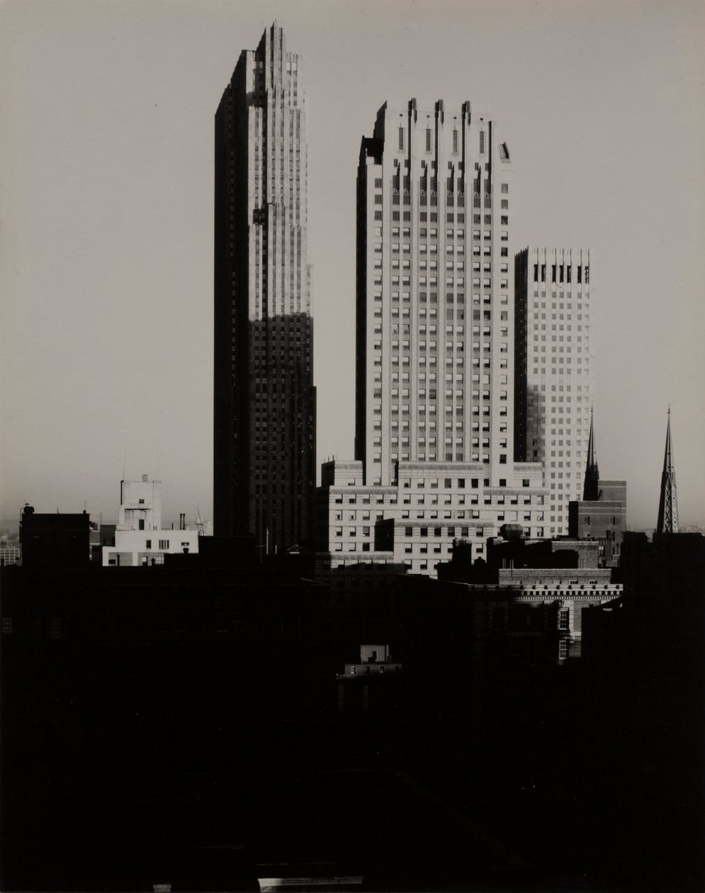 New York sett fra Shelton av Alfred Stieglitz