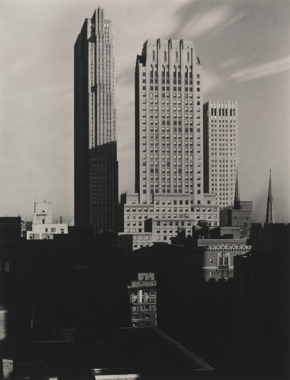 New York sett fra Shelton av Alfred Stieglitz