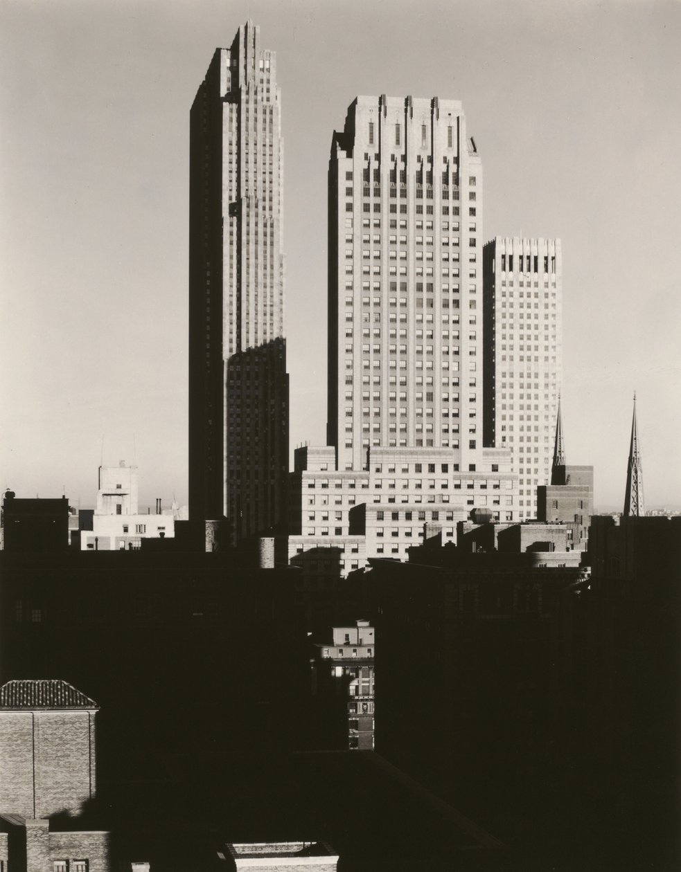 New York fra Shelton av Alfred Stieglitz