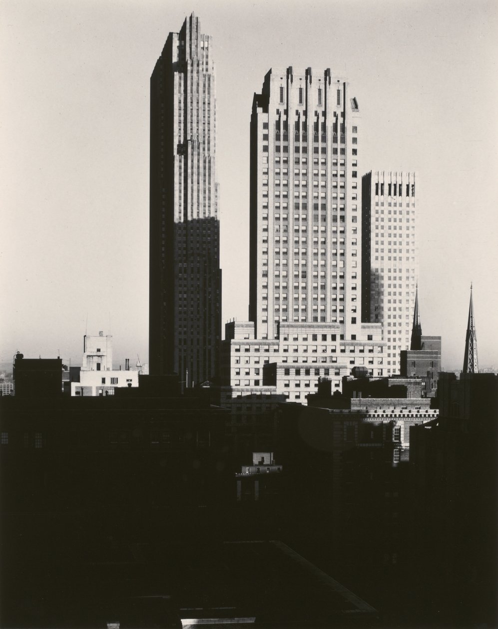 New York sett fra Shelton av Alfred Stieglitz