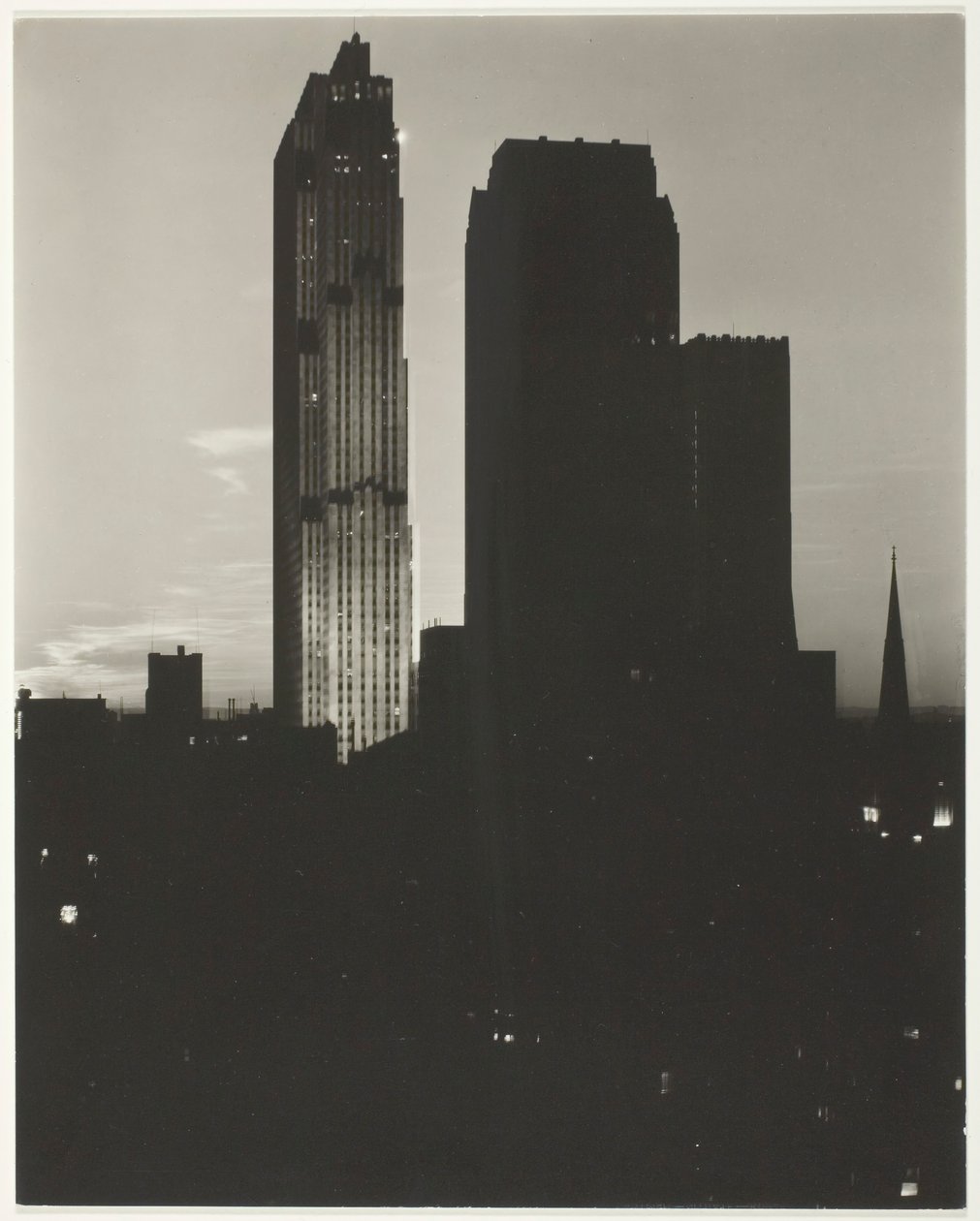 New York fra Shelton, 1935. av Alfred Stieglitz