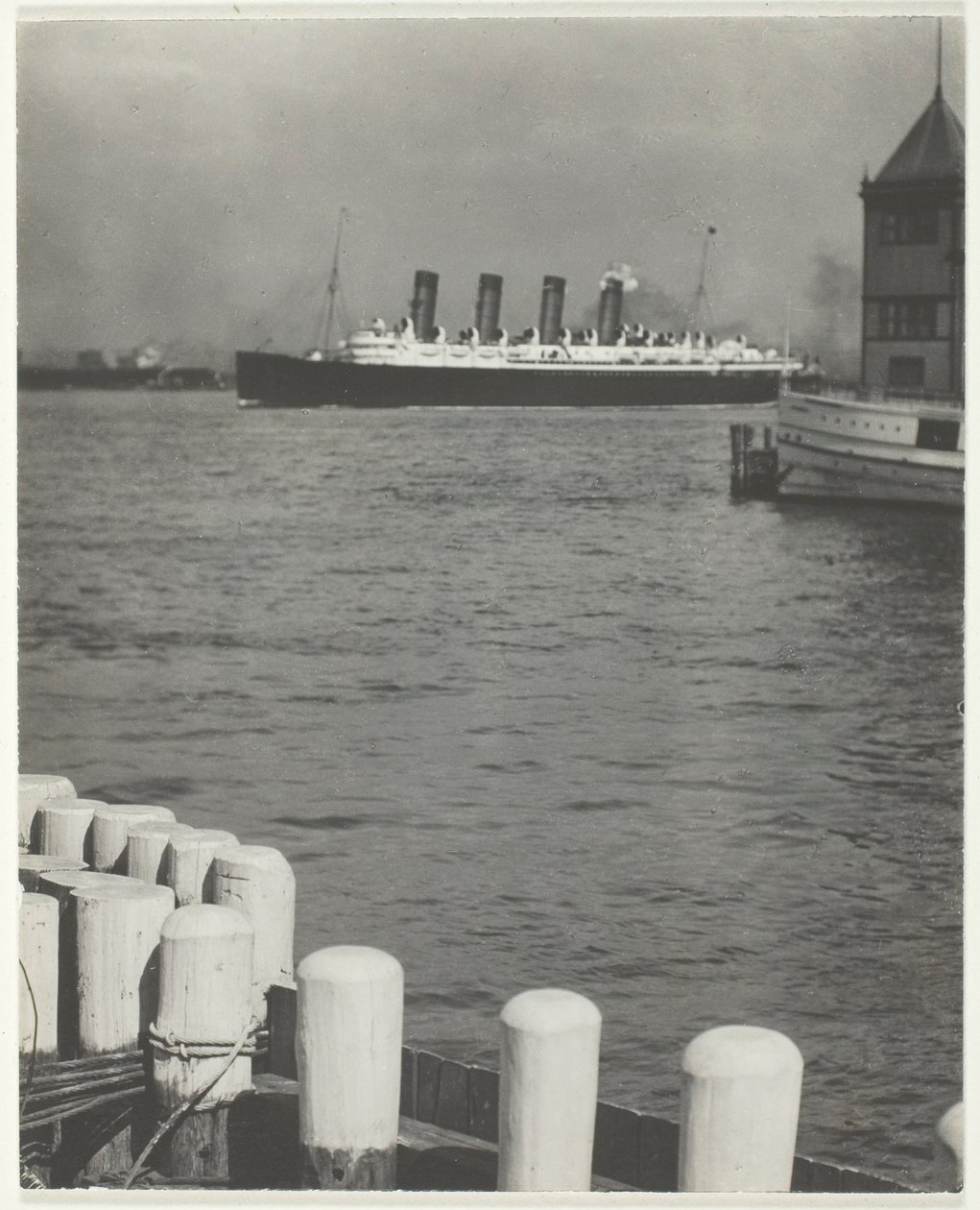 Outward Bound, Mauretania av Alfred Stieglitz