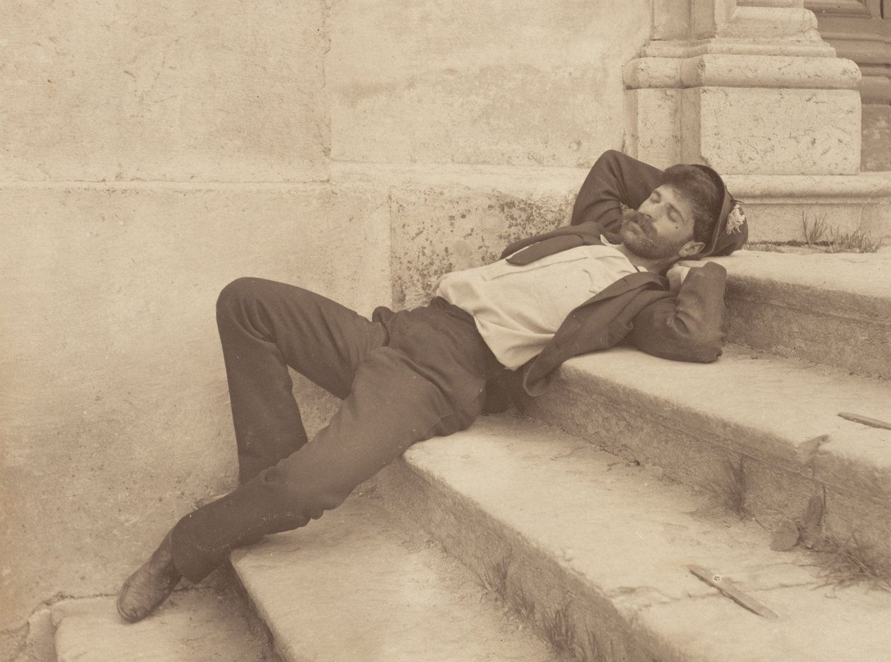 Selvportrett, Cortina av Alfred Stieglitz