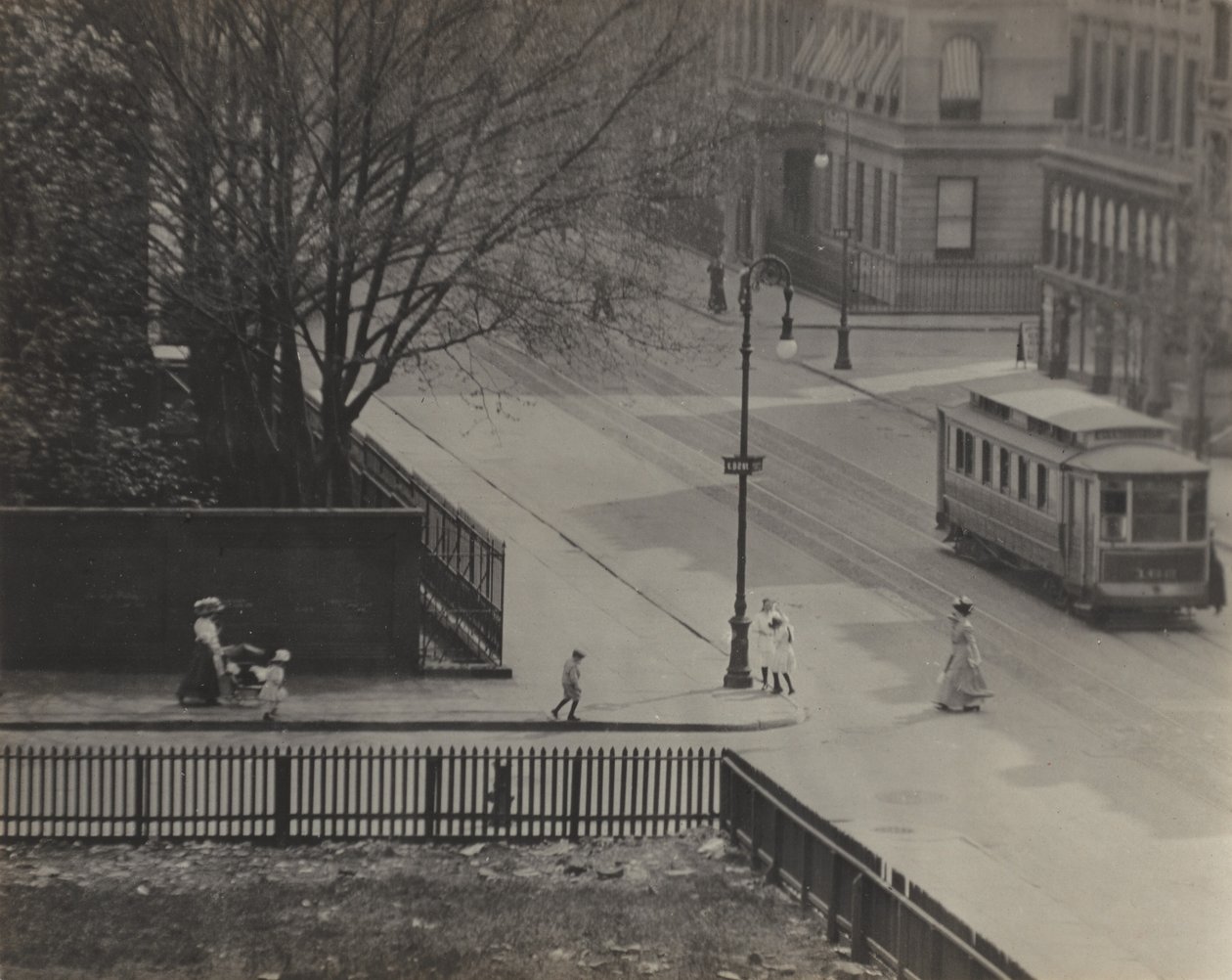 Søndag ettermiddag – Sett fra vinduet mitt, 1111 Madison Avenue, med utsikt mot sør av Alfred Stieglitz