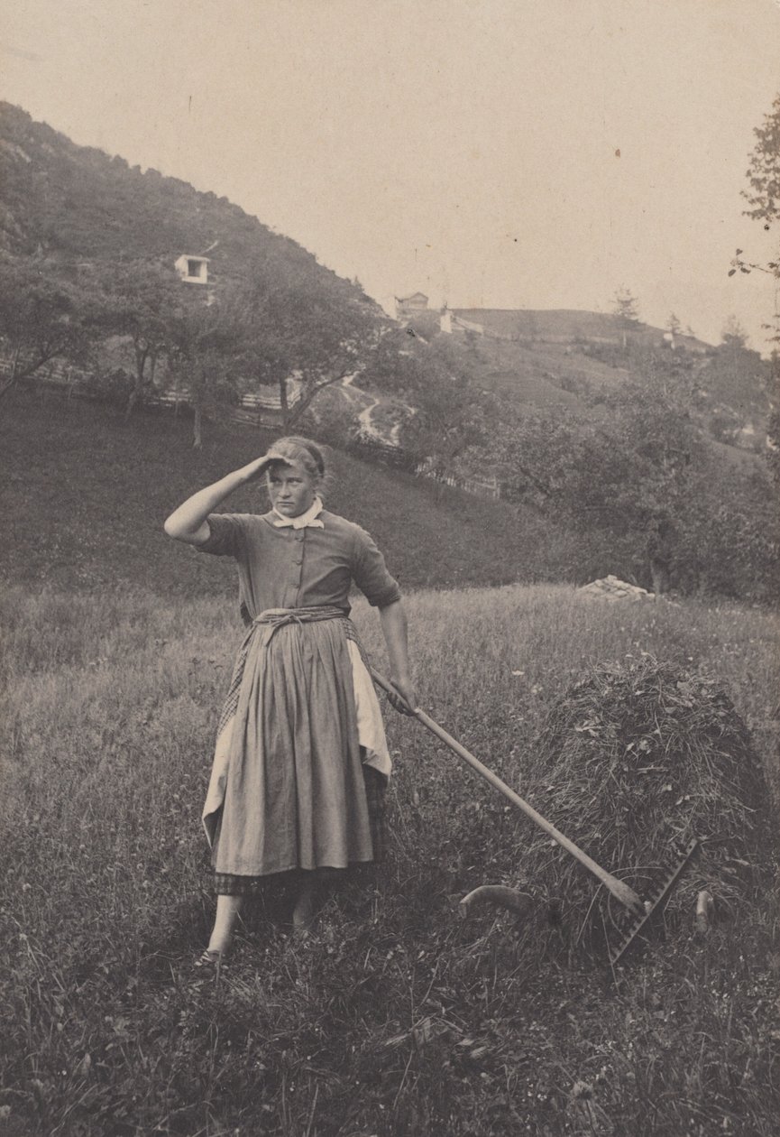 Innhøstingen, Mittenwald av Alfred Stieglitz