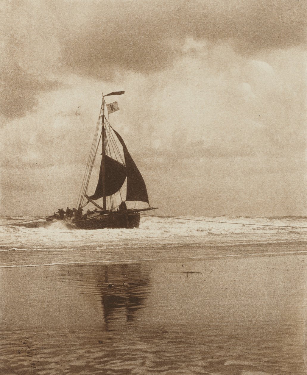 Den ankommende båten av Alfred Stieglitz