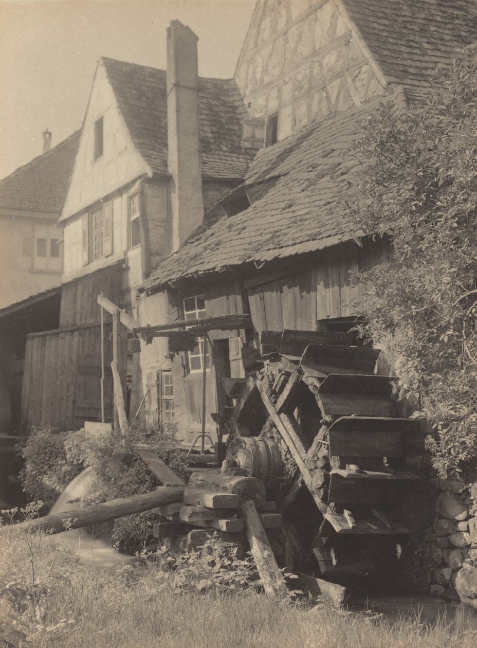 Den gamle møllen av Alfred Stieglitz