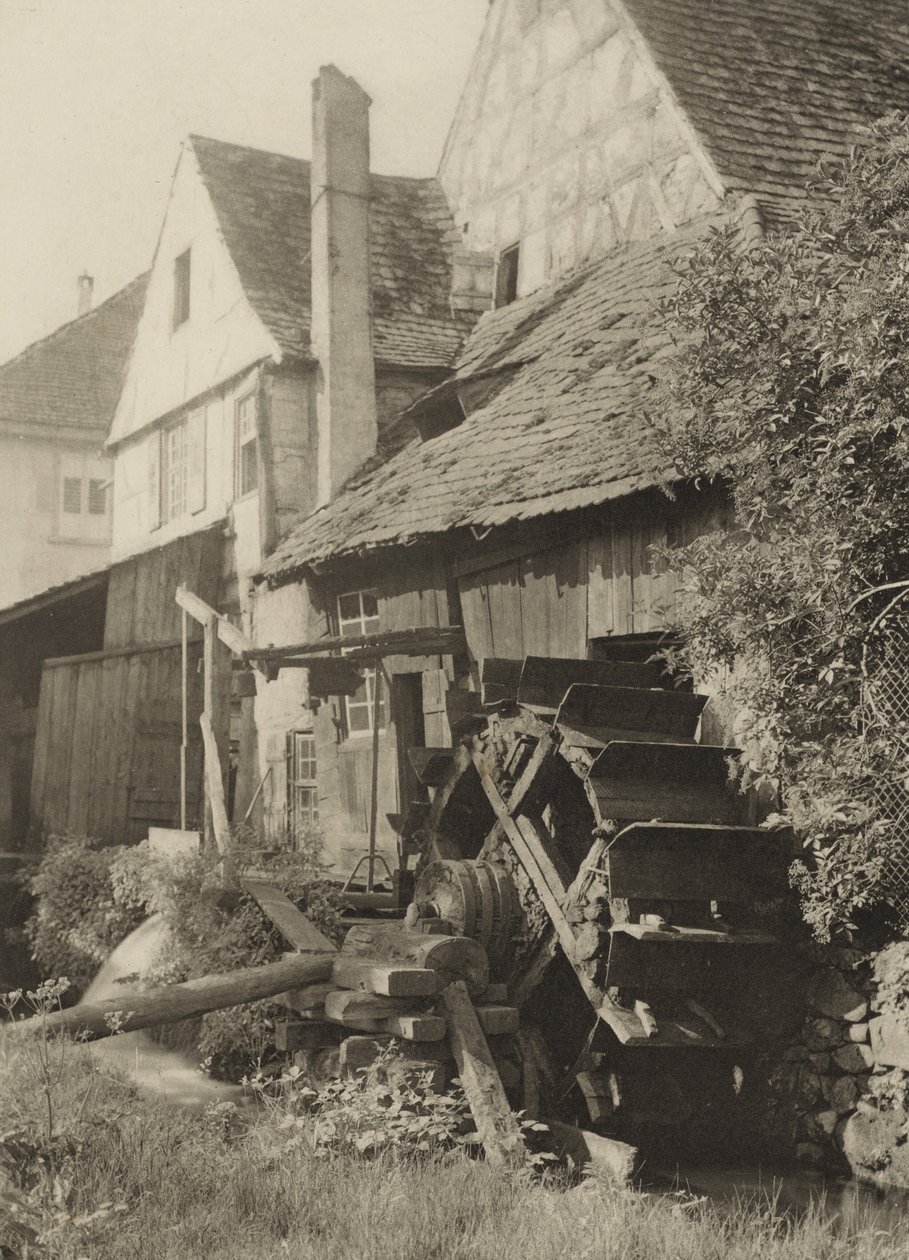 Den gamle møllen av Alfred Stieglitz
