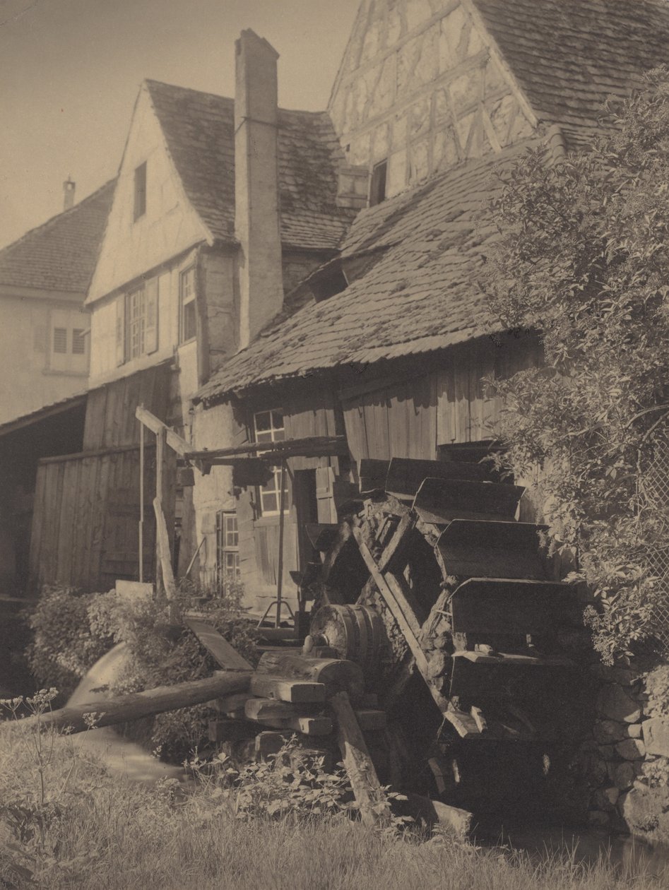 Den gamle møllen av Alfred Stieglitz