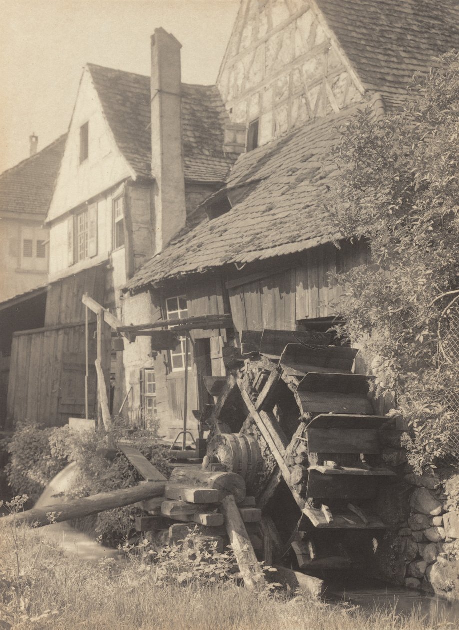 Den gamle møllen av Alfred Stieglitz