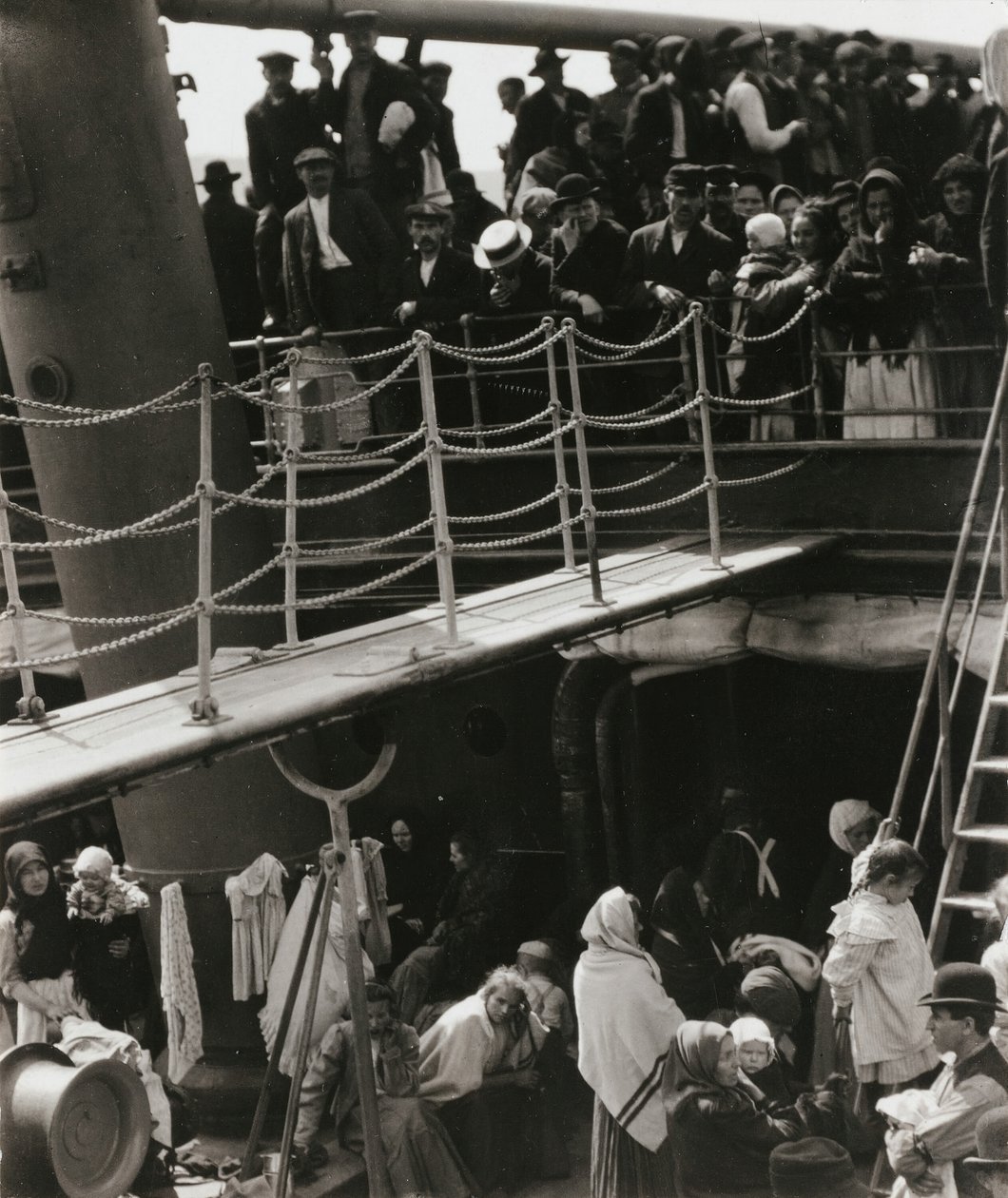 The Steerage, 1907, trykt 192039. av Alfred Stieglitz