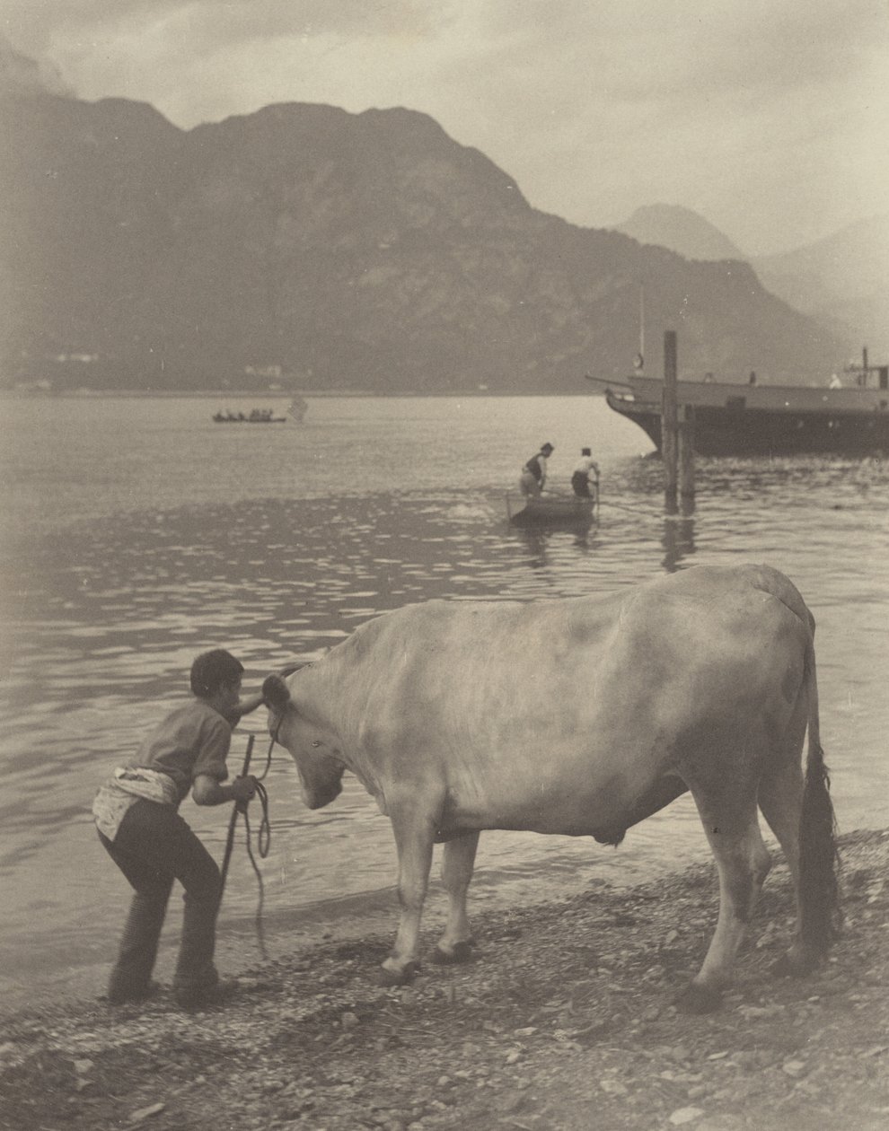Det ufrivillige badet av Alfred Stieglitz