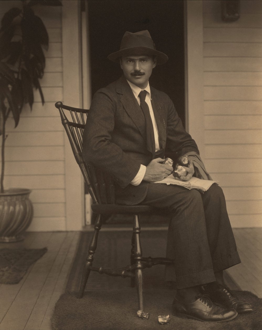 Waldo Frank av Alfred Stieglitz