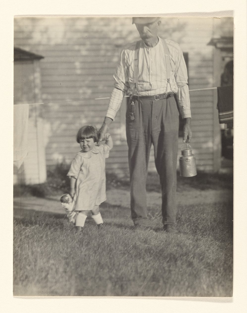 [Yvonne Boursault og Fred Varnum, Lake George] av Alfred Stieglitz