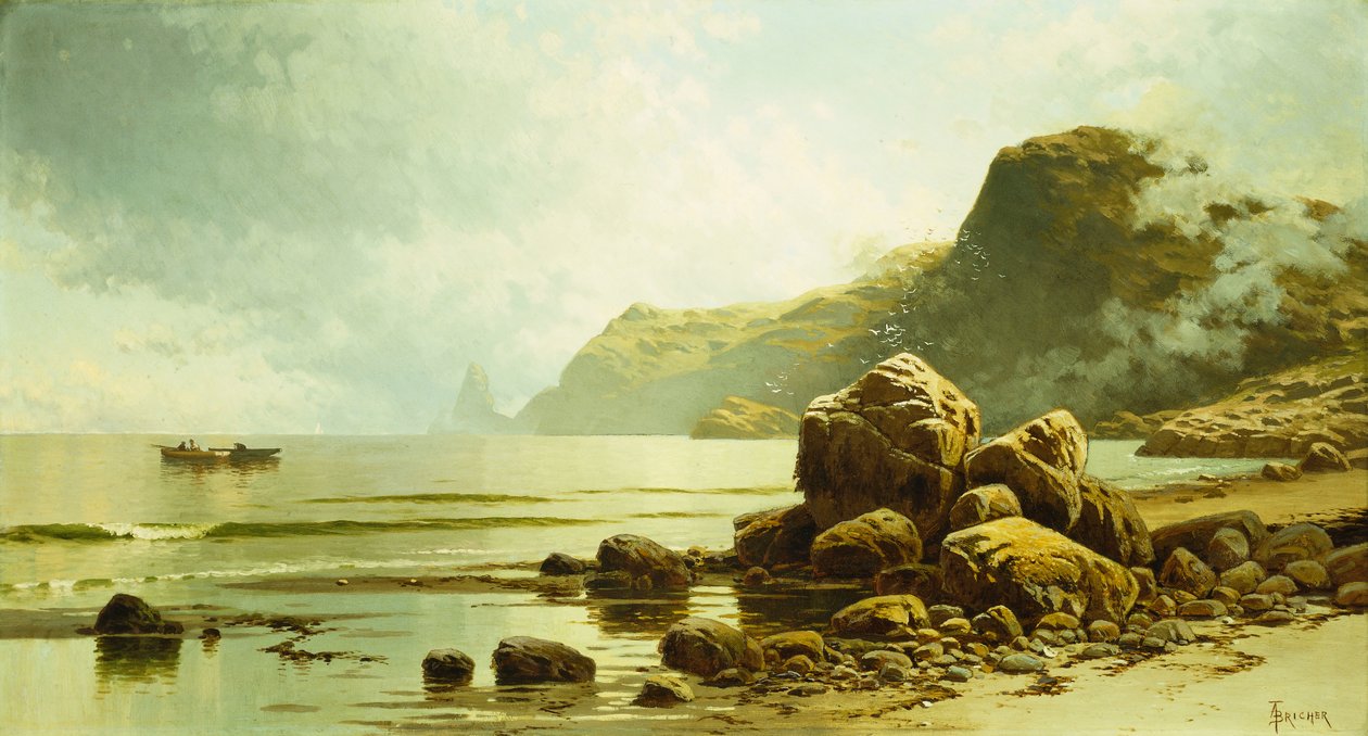 Lavvann, Southhead, Grand Manan Island, av Alfred Thompson Bricher