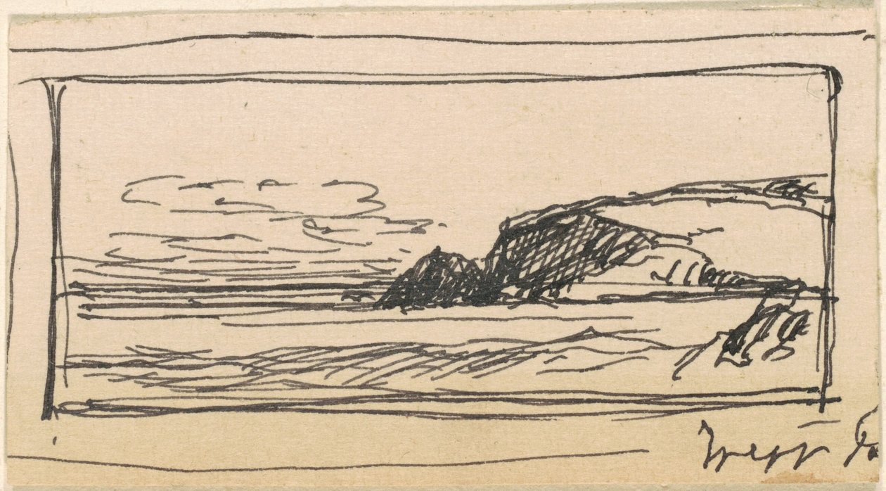 Kysten av Alfred Thompson Bricher
