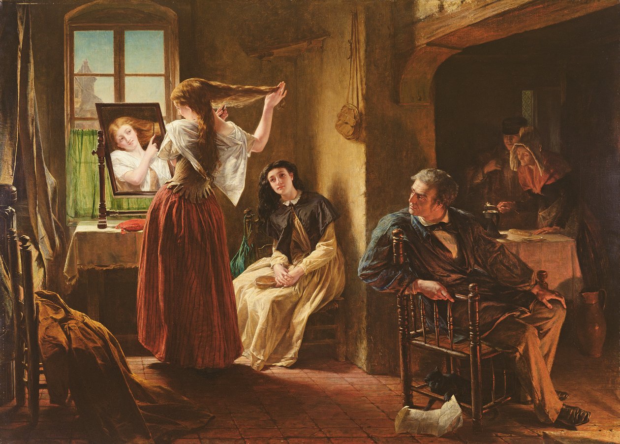 Oppfinnelsen av kammaskinen, 1862 av Alfred W. Elmore