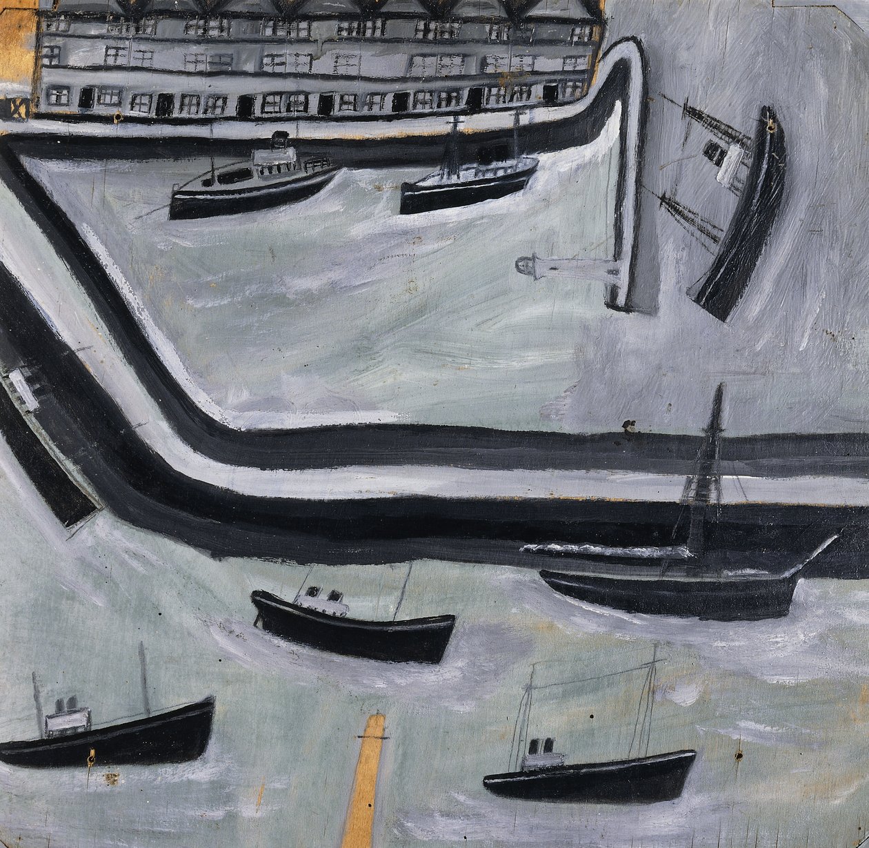 Havnen av Alfred Wallis