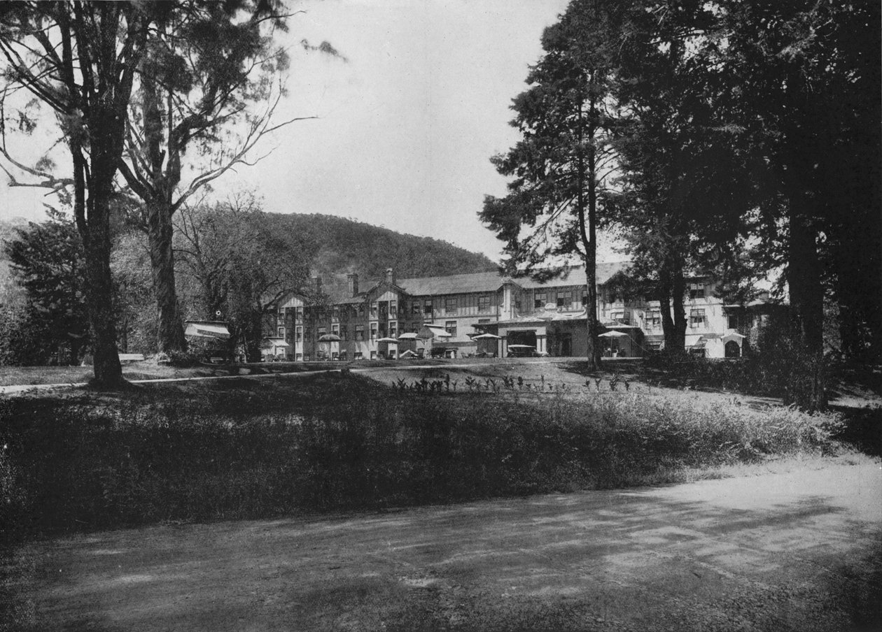The Grand Hotel, Nuwara Eliya, c1890, 1910 av Alfred William Amandus Plate