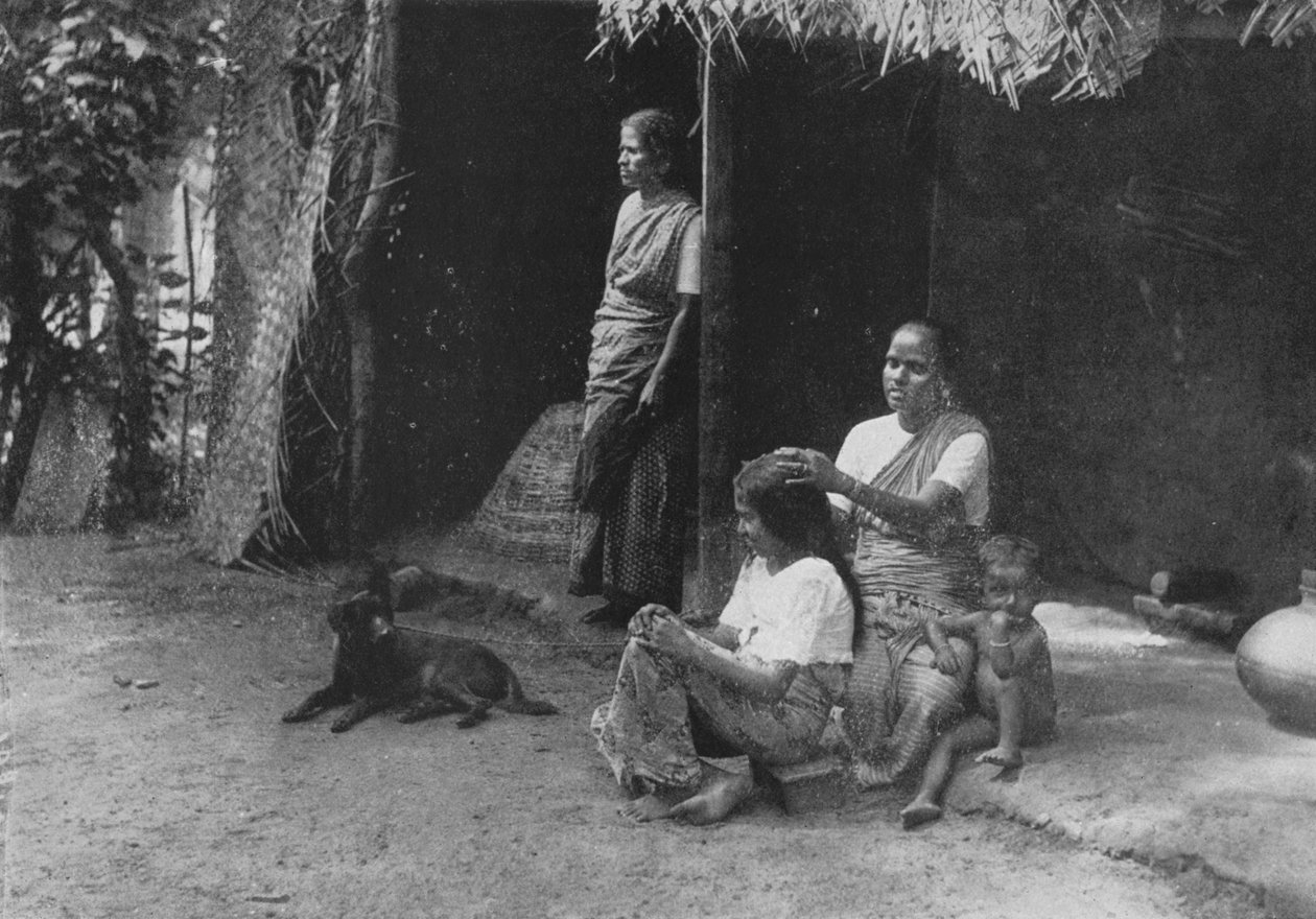 Village Idleness, c1890, 1910 av Alfred William Amandus Plate