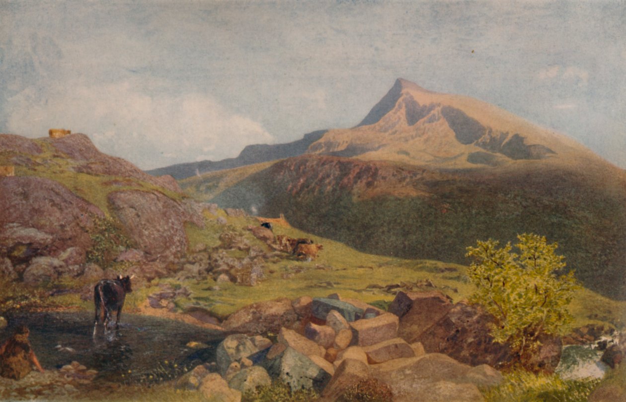 Blant de walisiske åsene, 1800-tallet, 1935 av Alfred William Hunt