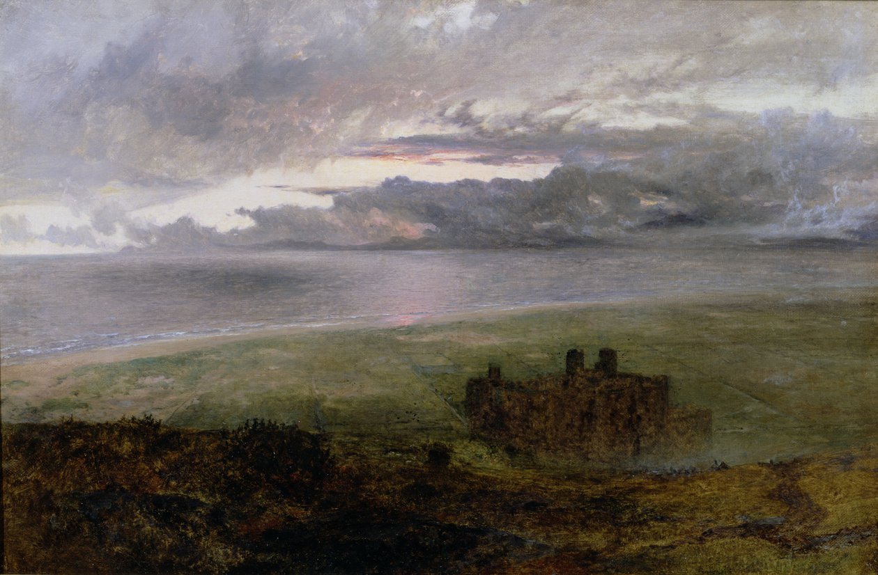 Harlech slott av Alfred William Hunt