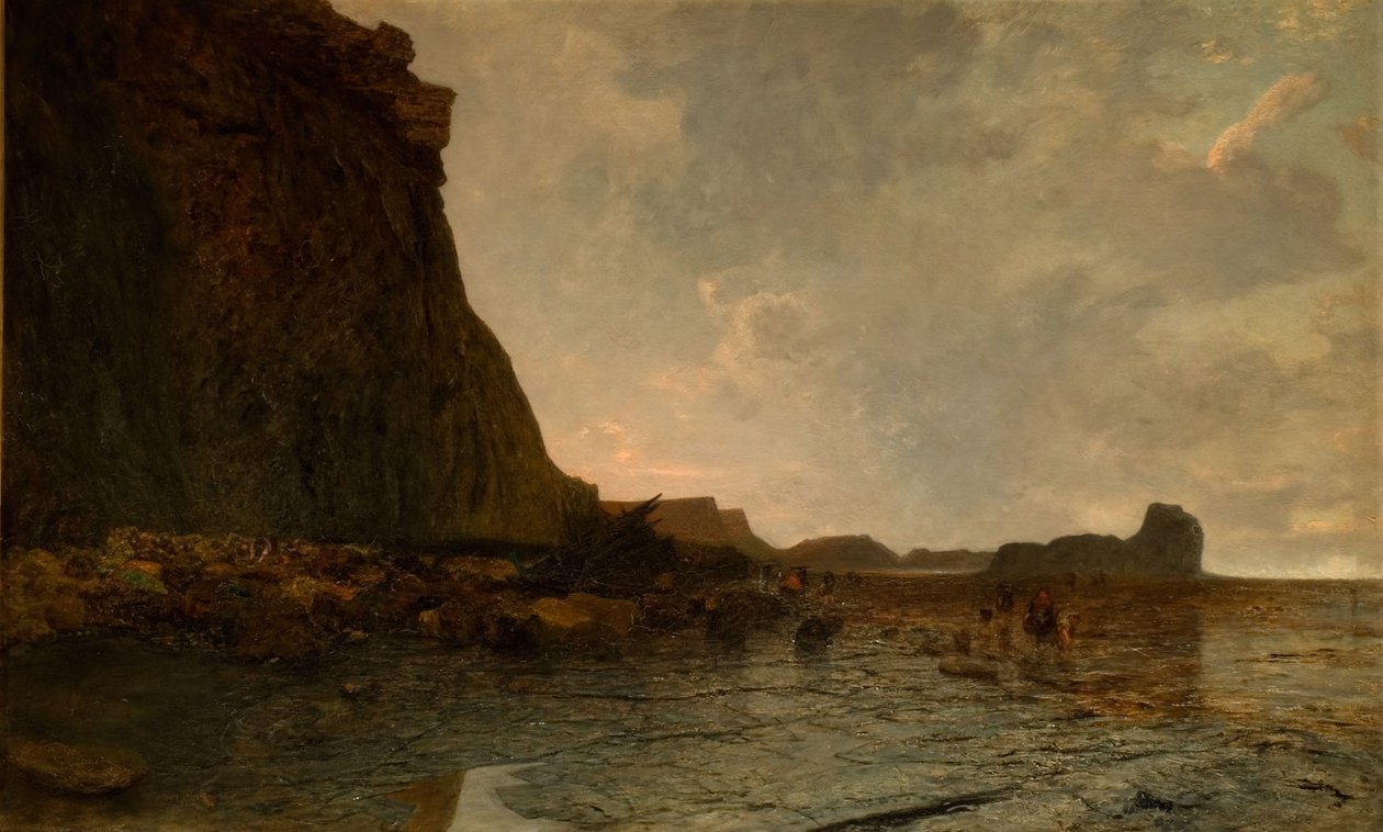 Whitby Scaur, Yorkshire, 1896. av Alfred William Hunt