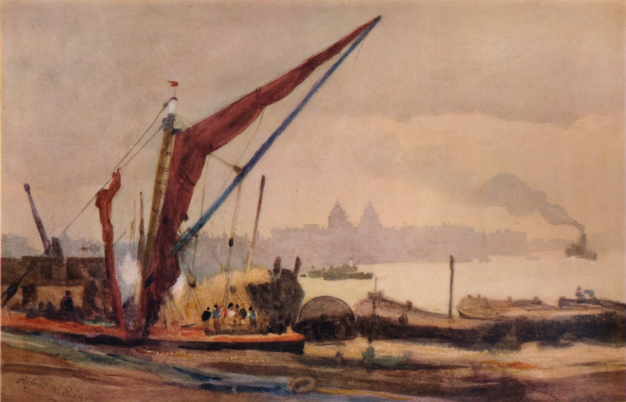 Greenwich, ca 1897 av Alfred William Rich