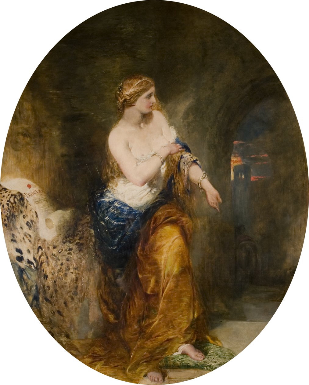 Lady Godiva, 1856 av Alfred Woolmer