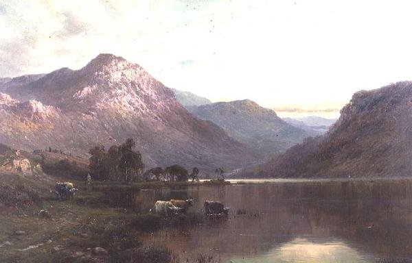 Lederen av Loch Lomond av Alfred de Breanski