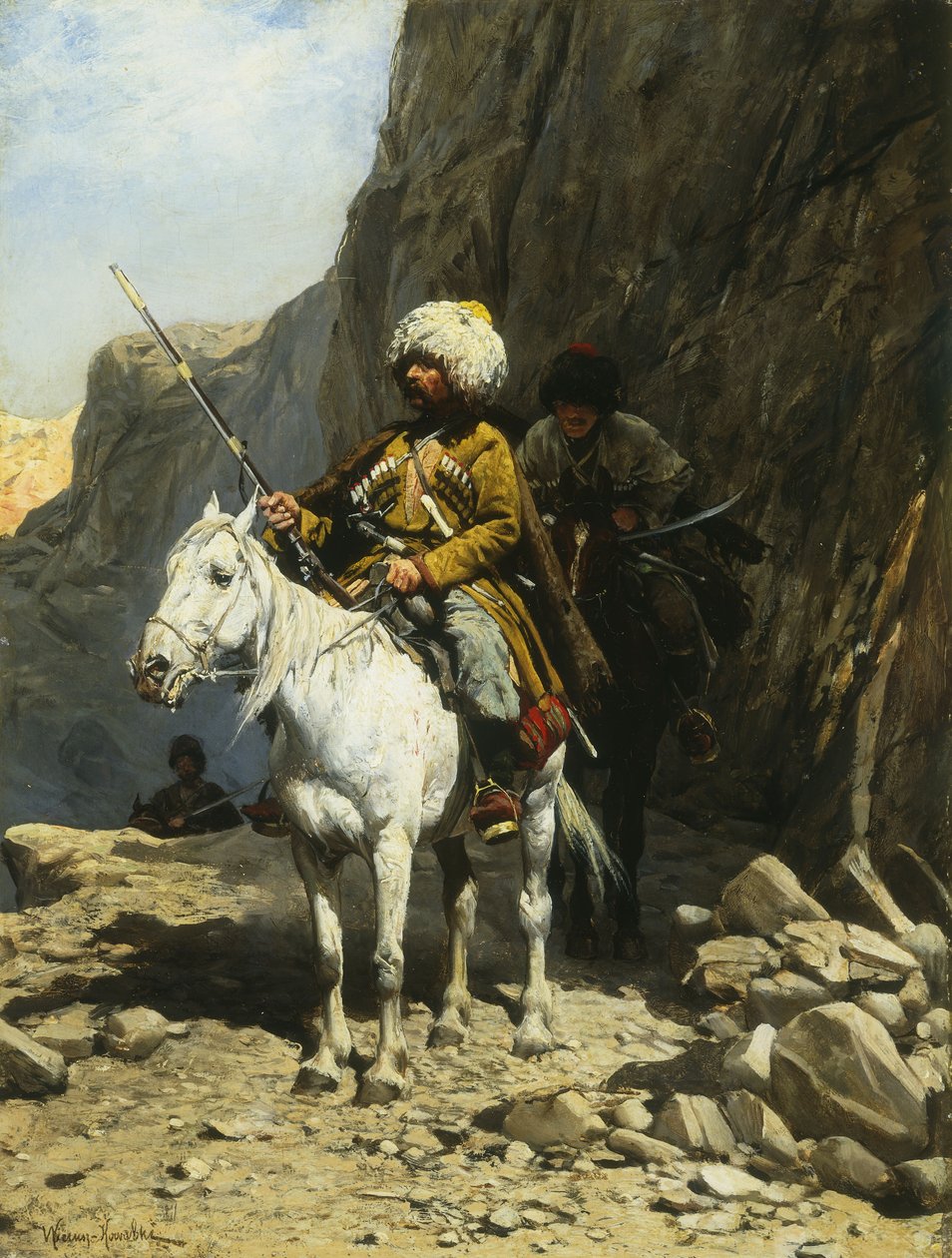 Kosaken av Alfred von Wierusz Kowalski