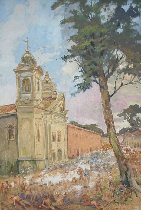 Cabanos angriper Trem av Alfredo Norfini