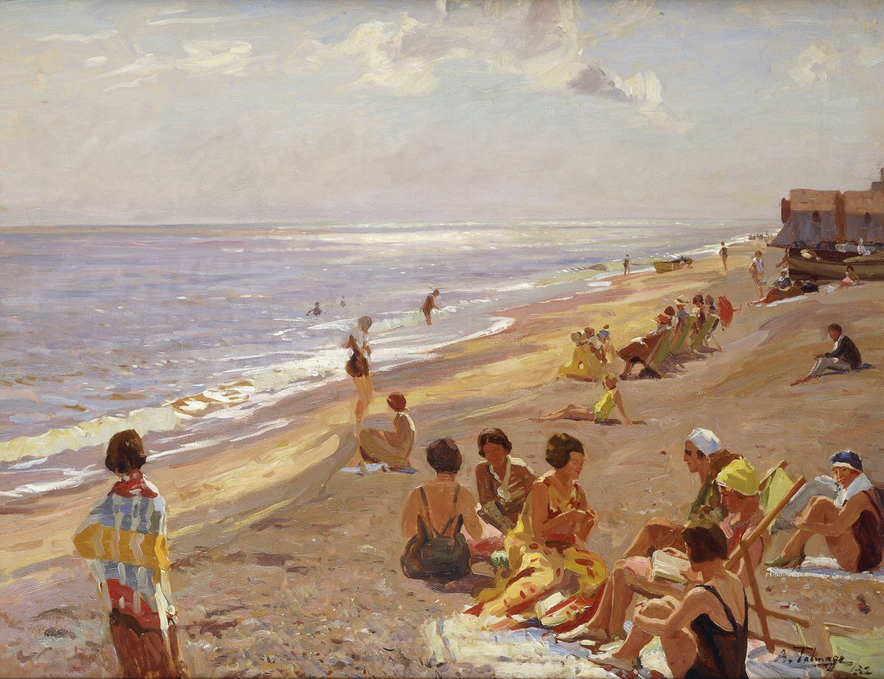 Sølvmorgen, Aldeburgh av Algernon Mayow Talmage