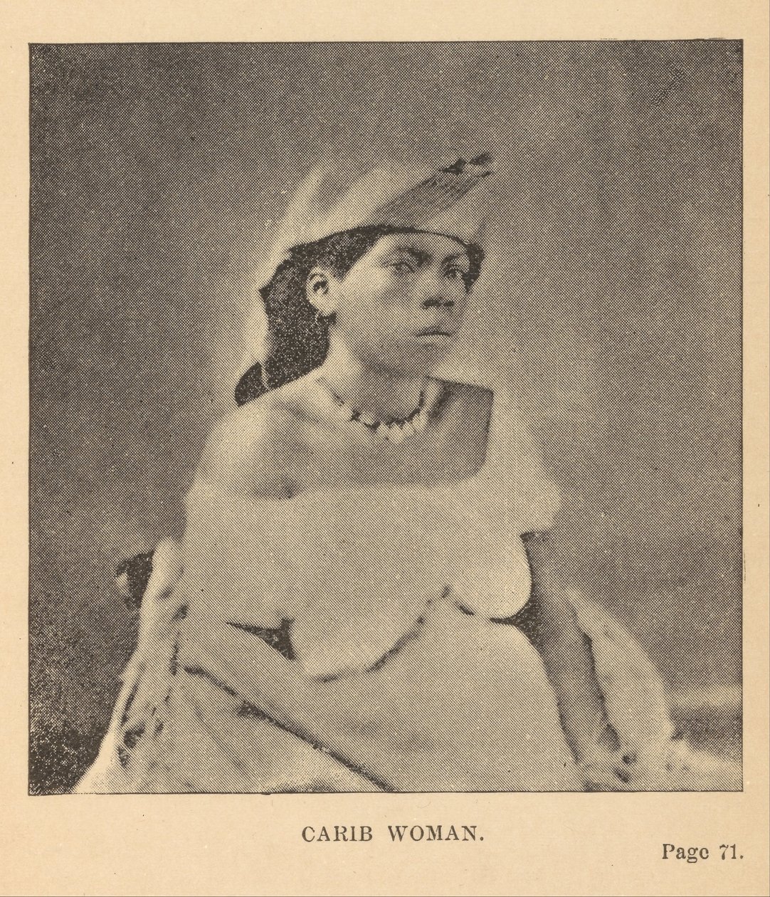 Carib Woman av Alice D. Le Plongeon