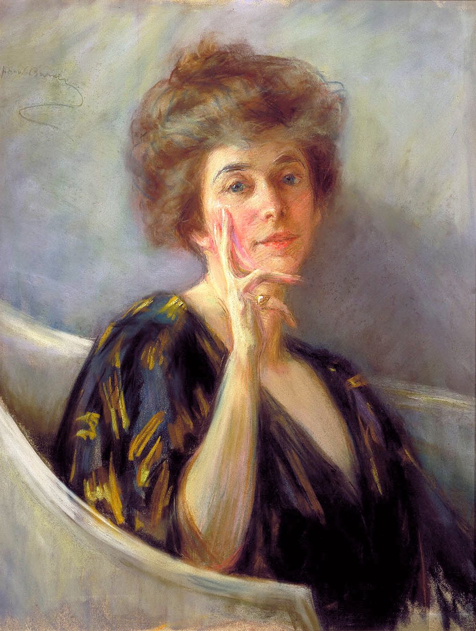 Selvportrett i Reposen av Alice Pike Barney