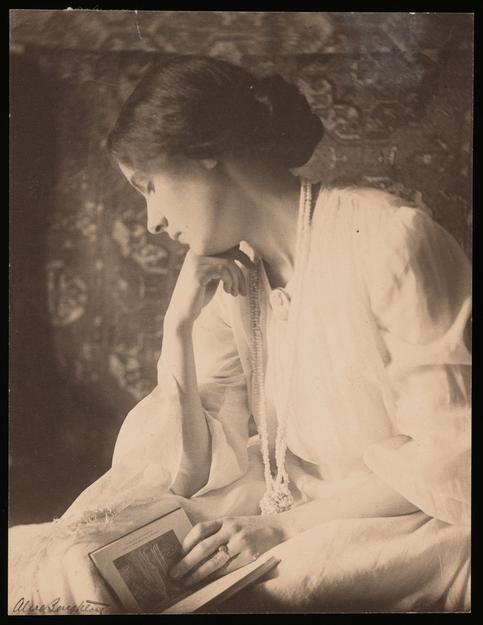 Alice Broughton-bilde av Agnes Pelton (s/hvitt-bilde) av Alice Boughton