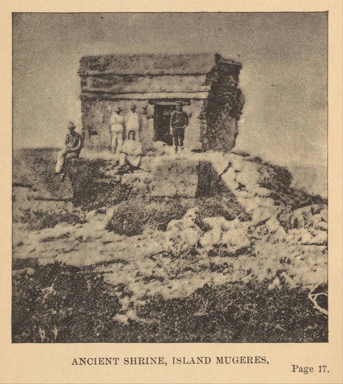 Ancient Shrine, Isla Mujeres av Alice Dixon Le Plongeon