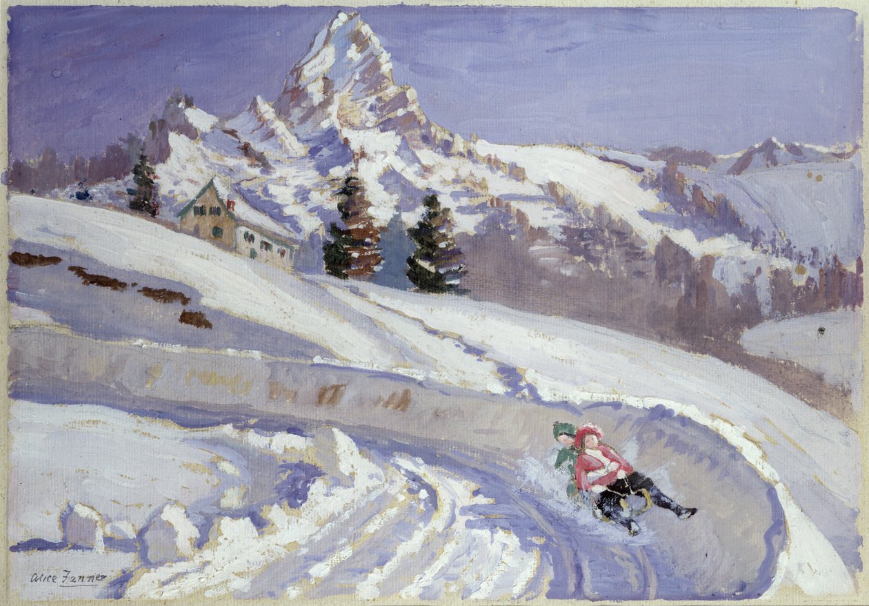 Aking i nærheten av Matterhorn av Alice Maud Fanner