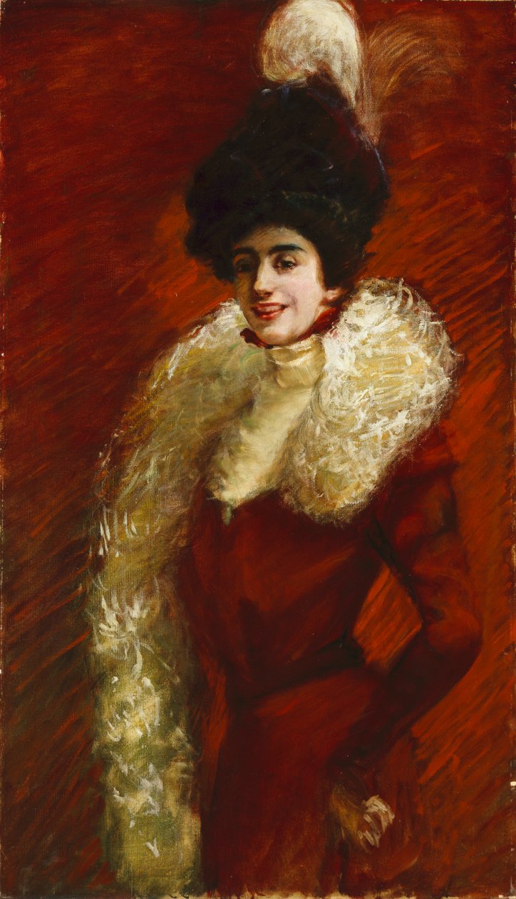 Alice Warder Garrett, ca. 1909-1910. av Alice Pike Barney