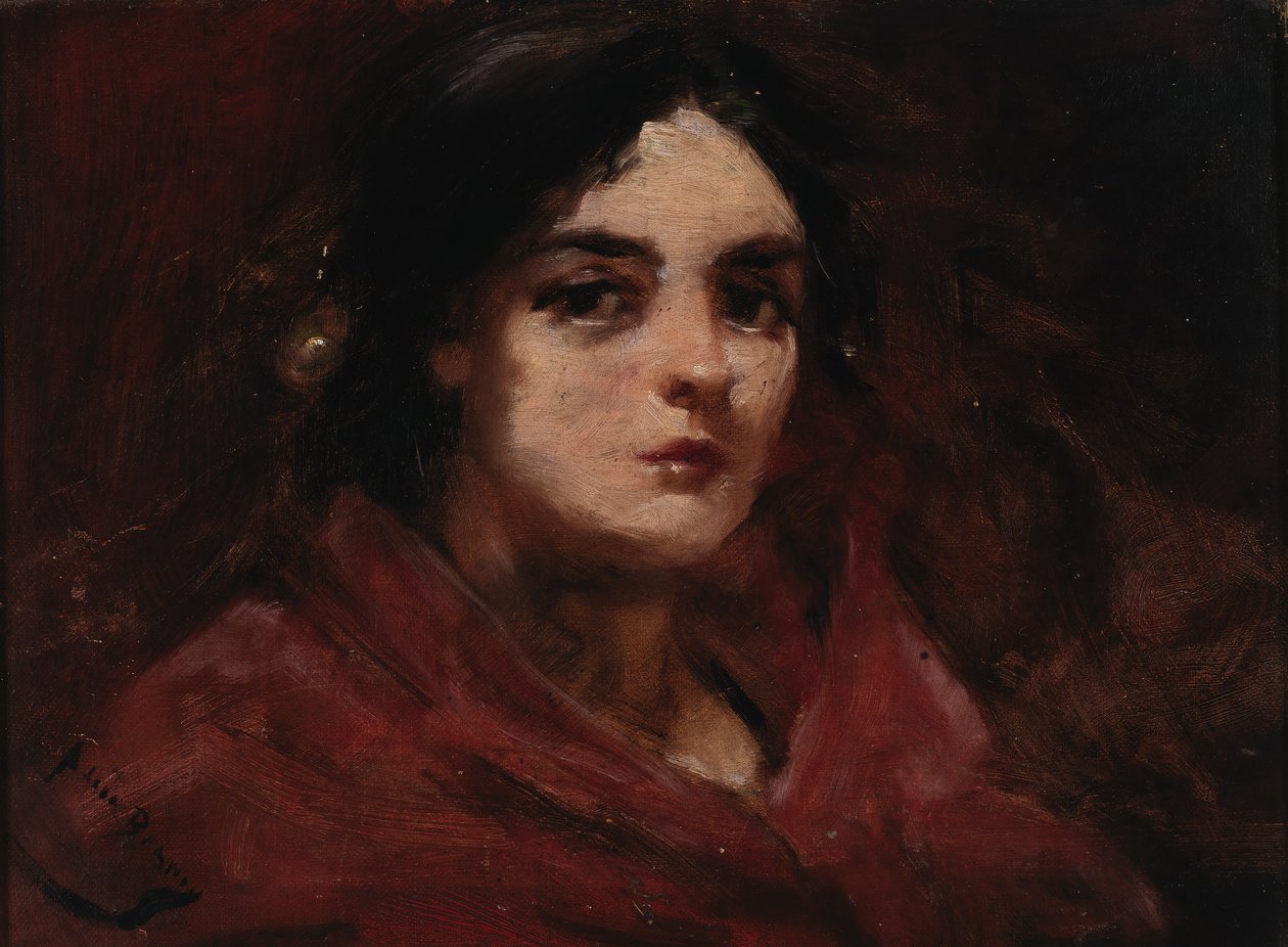 Gipsy, sent 1800-begynnelse av 1900-tallet. av Alice Pike Barney