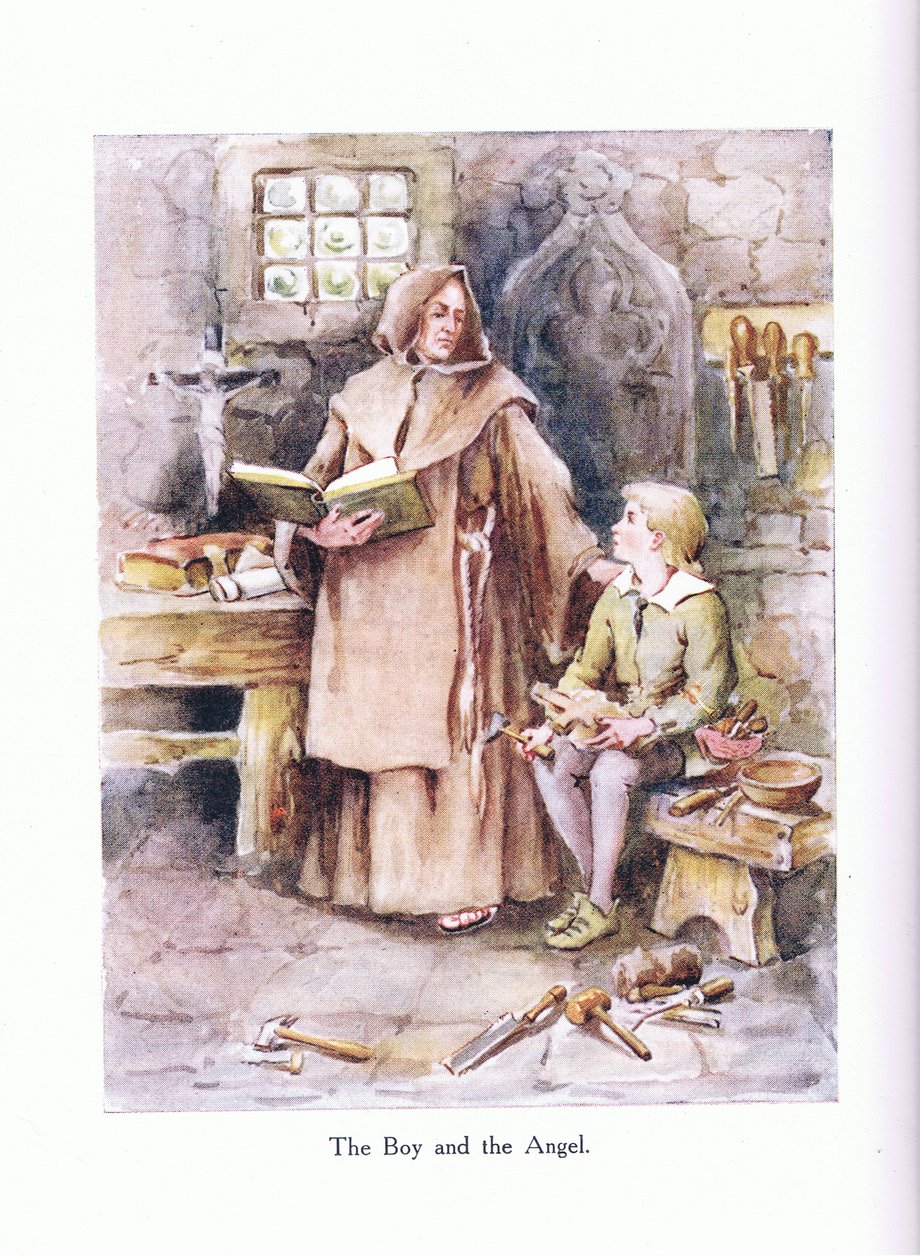 The Boy and the Angel, illustrasjon fra 