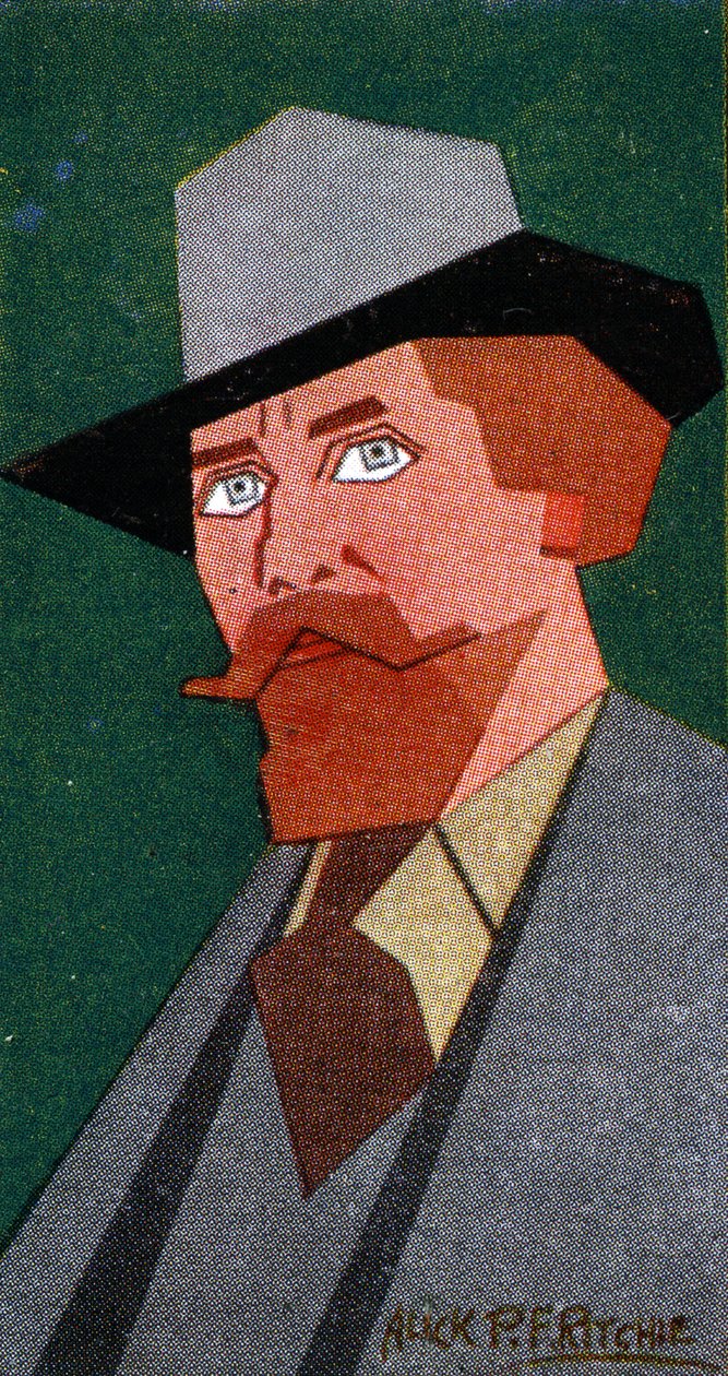 Augustus John, RA, 1926 av Alick P. F. Ritchie