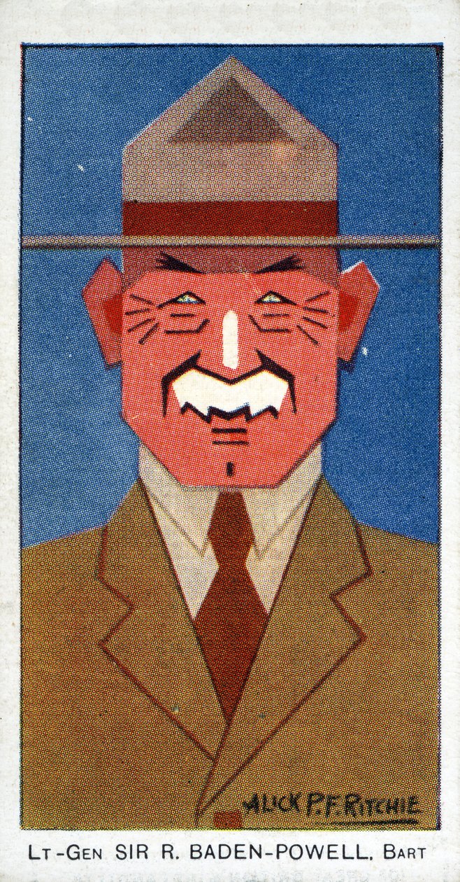 Genlløytnant. Sir R. Baden-Powell, 1926 av Alick P. F. Ritchie